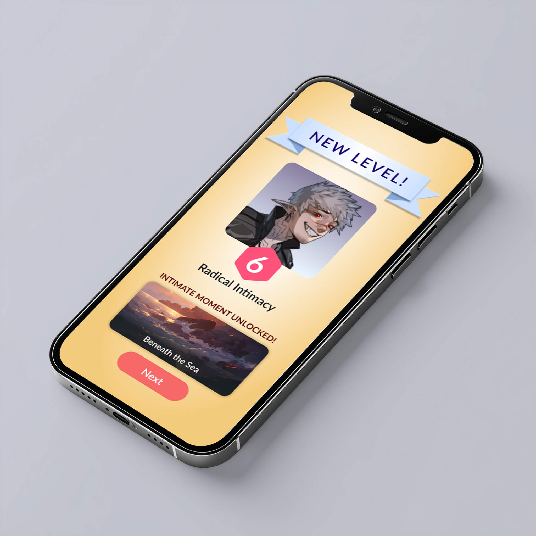 final UI mock